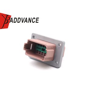 DT04-12PD-L012 DT Male 12 Pin TE Connectivity Deutsch Connectors With Wedgelock W12P