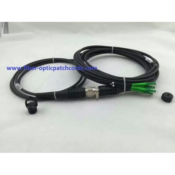 ODC To LC/APC 4core Fiber Optic Patch Cord , Outdoor Waterproof Single Mode Fiber Optic Cable ODC-LC 4fiber