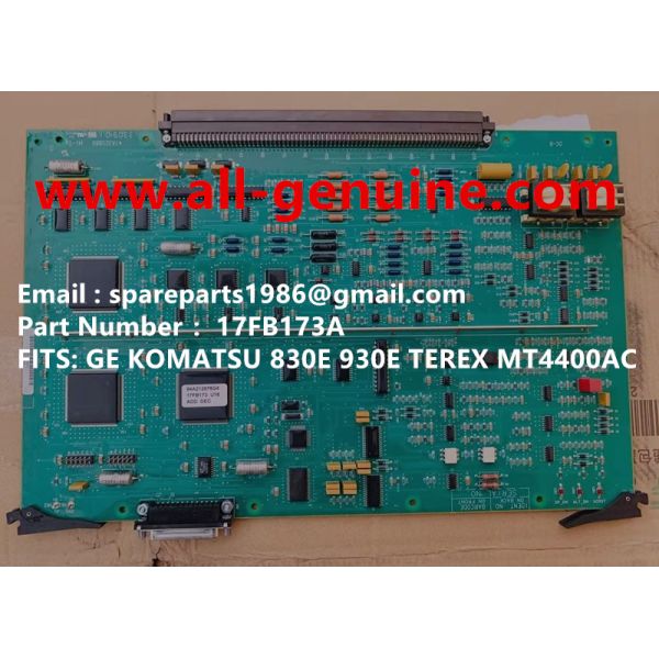 17FB173A CARD KOMATSU GE TEREX UNIT RIG BUCYRUS MT4400AC MT5500 MT3600 NTE240 NTE260 NHL DUMP TRUCK HAULER MINING