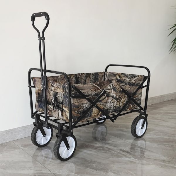 Buy Outdoor Folding Wagon Stroller Collapsible Camping Picnic Cart at wholesale prices