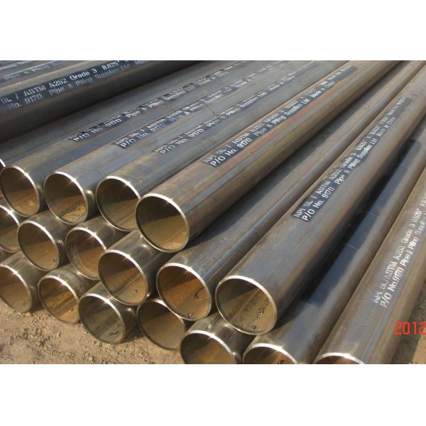 Buy Round Carbon Black ASTM A53 A57 LSAW Steel Pipe at wholesale prices