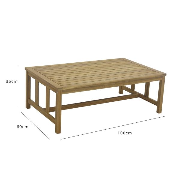 Patio Solid Wood Garden Set Teak Wood Outdoor Furniture Sofa Set Garden Lounge Chair