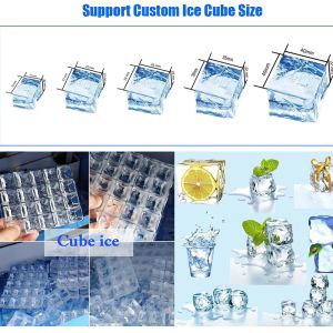 Spare Parts Automatic Three Functions All in One Ice Making Machine Nugget Shape