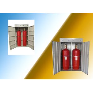 Quality FM200 Gas Fire Extinguisher With Double Red Cylinders for sale