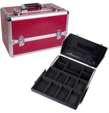 Buy Foshan professional beauty box makeup aluminum cosmetic cases in China at wholesale prices