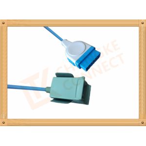 Quality GE Marquette Spo2 Probe Sensor 11 Pin Reusable SpO2 Sensor Pediatric Finger Clip for sale
