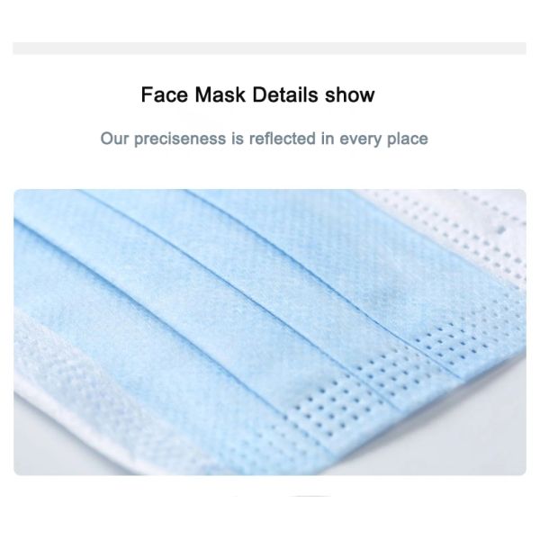 Unionfull Blue Medical Protective Mask Prevent Bacteria Facial Anti Virus