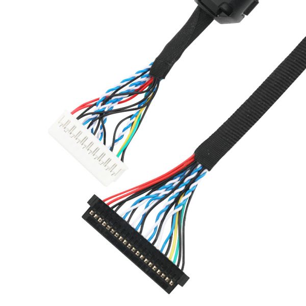 Buy LVDS EDP cable assembly JST PHDR-20V to JAE FI-S20S lvds connector cable at wholesale prices