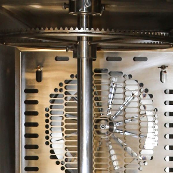 Digital Control Electric Lamb Grill Oven Lamb Rotisserie Equipment 17kw 380v