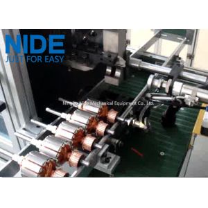 Pneumatic Rotor Slot Wedge Inserting Machine / Automatic Coiling Machine
