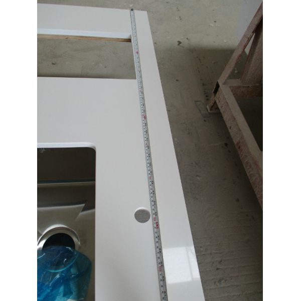 Scratch Resistant Engineered Stone Kitchen Countertops 7 Mohs Hardness