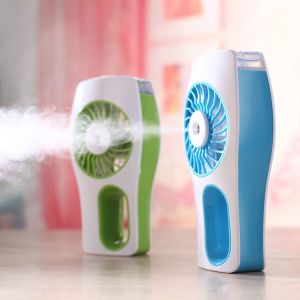 Beauty skin spray cool misting fan mini humidifier mist fan