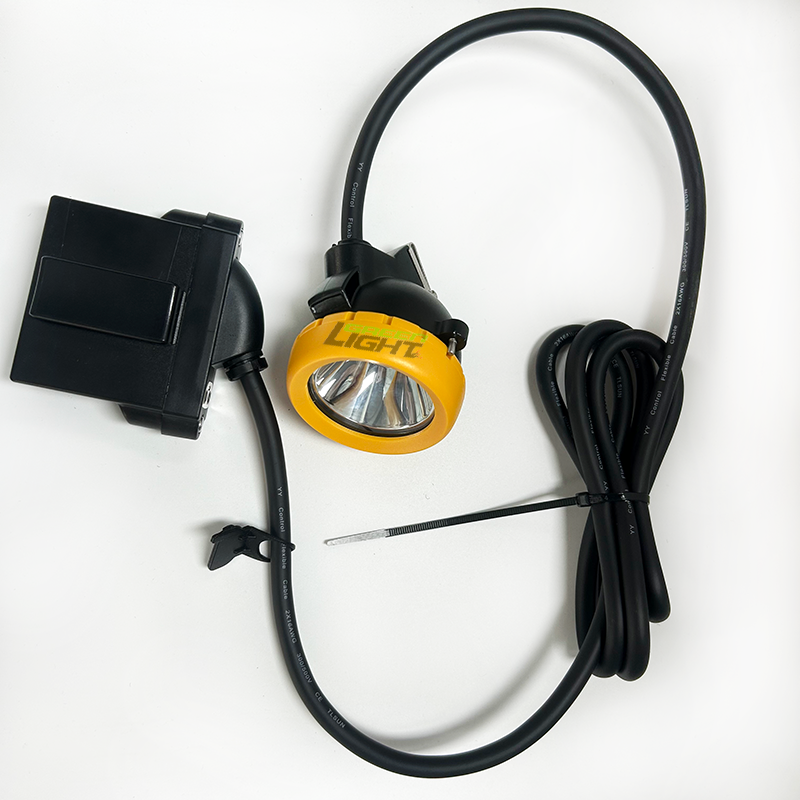 Explosionproof LED Mining Lamp with 1200 Battery Cycles 7.8Ah Rechargeable Li