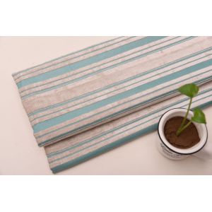 SGS Cream Jacquard Upholstery Fabric Tear Resistant Jacquard Tablecloth Fabric