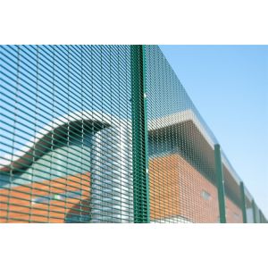 Wooden Pallet 3.8mm Welded Mesh Fencing Pvc Coated