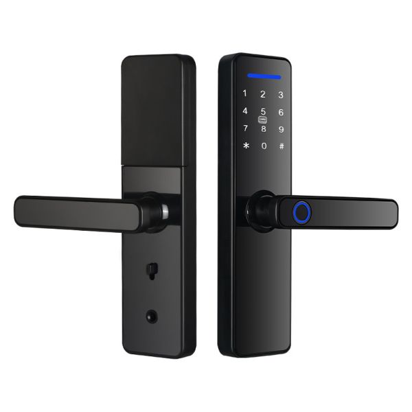 S811 Smart Home Door Lock Fingerprint Zigbee Wifi TTlock APP Remote Control Tuya