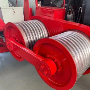 SA-QY90KN 220KV OPGW ADSS Hydraulic Cable Puller Stringing Equipment