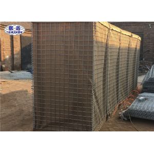 Army Using Barrier Defence Hot Dipped Galvanized Craft After Welding