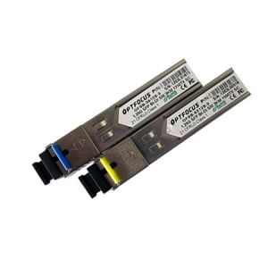 Quality OPTFOCUS SFP Optical Transceiver OFSB-3512&amp;5123 1.25G BIBD SM SC 1310-1550NM SFP Optical Transceiver for sale