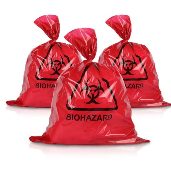 Biodegradable Autoclave Waste Bag, Yellow Bag, Red Bag, Specimen Bags,