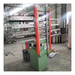 Rubber Flooring Making Machine Hot Plate Size 550*550mm 380V Vulcanizing Machine