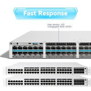 Cisco Catalyst 9200-48T-A 48-Port Data Switch Network Advantage License
