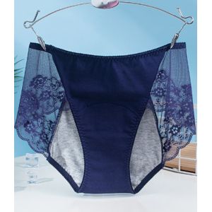 Women Safety Lace Menstrual Female Physiological Underwear Three-Layer Seamless