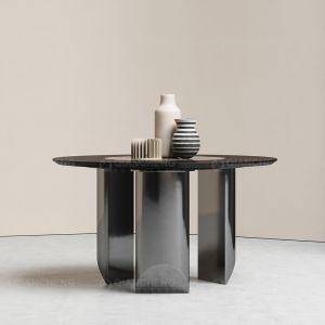 Dia 135x75cm Luxury Marble Dining Table High Temperature Resistance Furniture