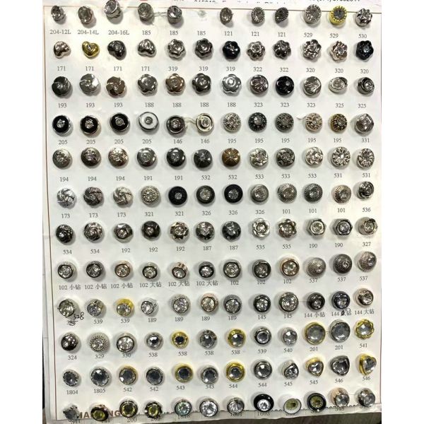 wholesale ABS button with diamond