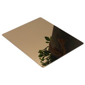 China 316 PVD Mirror Stainless Steel Sheet 0.8mm Thickness Customize on sale