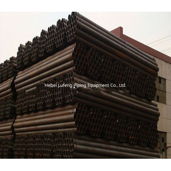 Black Welded Round Steel Pipe for Furniture pipe mild steel pipes