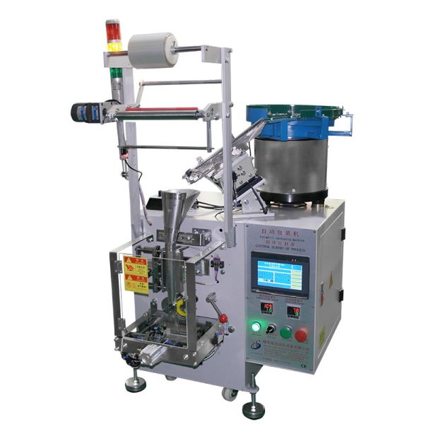 Buy Auto feeding type screw nuts packaging machine with 1 vibration bowl at wholesale prices