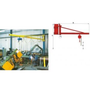 Heavy Weight Design Wall Bracket Jib Cranes Rotational for Indoor Building