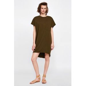 Fashion Women Summer Cotton T-shirt Dress