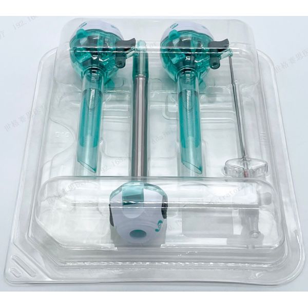 12mm visible trocar kit bladeless disposable laparoscopic optical trocar set