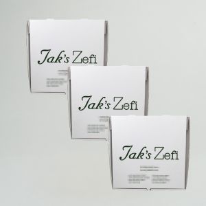 Customized eco-friendly and biodegradable fast food pizza box