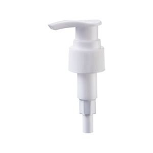 China 24mm Recyclable ribbed Lotion Pump Head Reusable Daily Life Use on sale