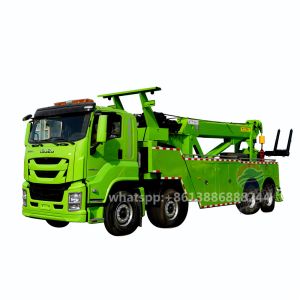ISUZU GIGA 30-50 Tons Rotating Crane Trailer Rescue Recovery Tow Trucks Crene