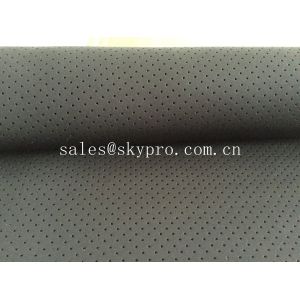 Perforated Neoprene Sheet Breathable And Elastic Airprene Sheet Fabric