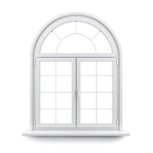 Cheap Security Solid Beveled Single Tempered Glass Outward Swinging Windows