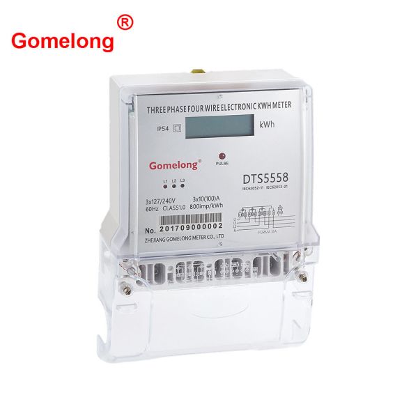 Full PC 3*230/400V electrical meter 3 phase energy meter 100a digital electricit