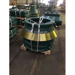 GP220 Stone Cone Crusher Spare Parts Durable Mantle and Bowl Liner with EN124