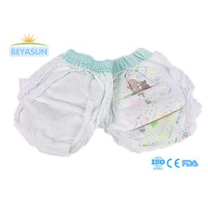 Disposable Diaper Elastic Bubble Waist Circumference Baby Pull Up Pants