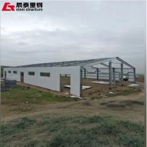 Light Weight Prefab Farm Buildings Construction Steel Framed Agricultural