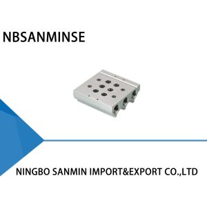 ISO Pneumatic Solenoid Valve Manifold Assembly for Airtac Festo Parker CKD SMC