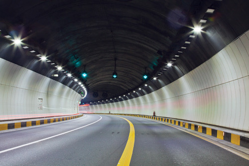 LED Tunnel Lights Illuminated traffic tunnel lighting more brighter and more