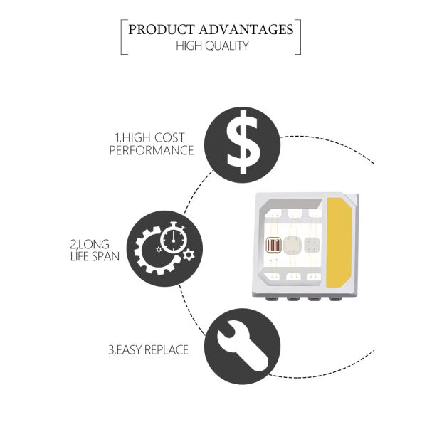 SMD2835 LED Chip 6200-6500K 0.2W 3-Year Warranty