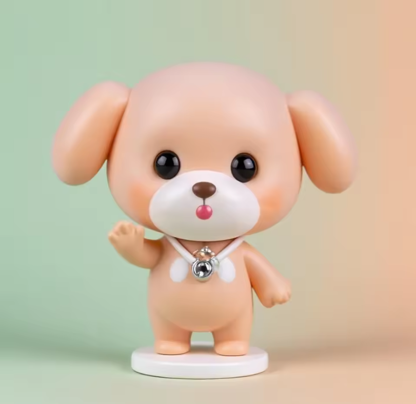 Side view of collectible PVC figure showcasing pose and proportions