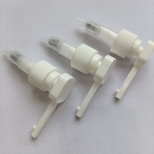 Square Head Long Nozzle 28mm 4cc Output Shampoo Gel PP Plastic Screw Lotion Pump