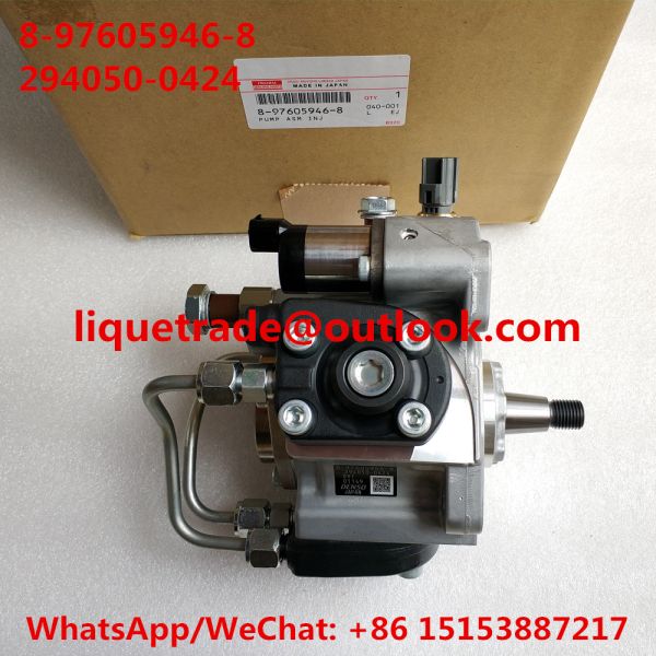 DENSO Genuine fuel pump 294050-0423 , 294050-042 ISUZU 8-97605946-7, 8976059467,97605946